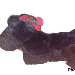 TB Toy Trading Co. Collectors Choice Plush Scottish Terrier 17" Black Hat
